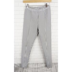 Connection 18 Black White Check High Rise Pants
